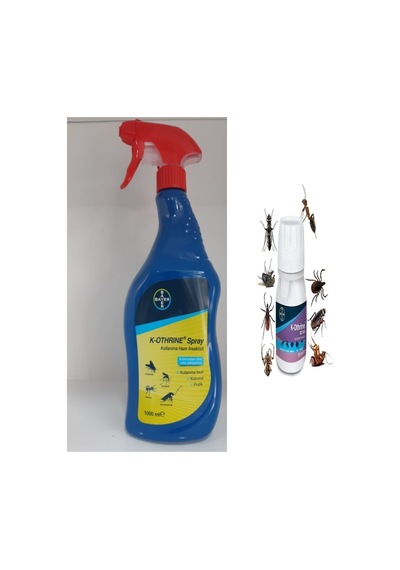 K-othrine Sprey 1lt. K-othrine Sc 50ml Genel Haşere En Etkili Ikili Set Karınca Hamam Böceği Sinek