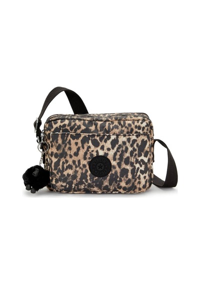 Kipling Abanu M Orta Boy Omuz Çantası Leopar