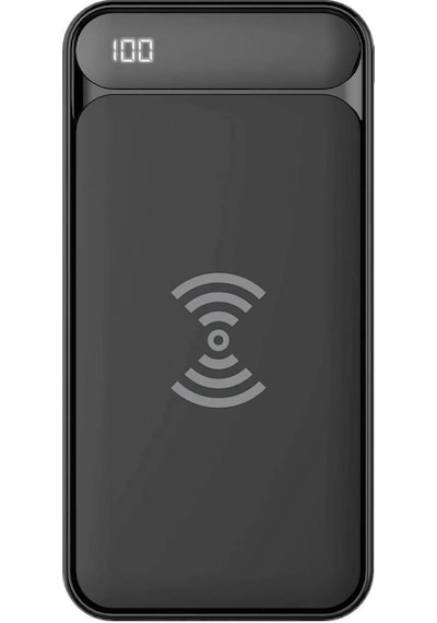 S-Link IP-217W 10000 mAh LCD Ekranlı Taşınabilir Şarj Cihazı Powerbank Siyah