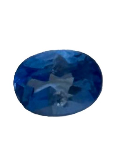 Faset Kesim Doğal Mavi Safir Taşı 1 Karat S049