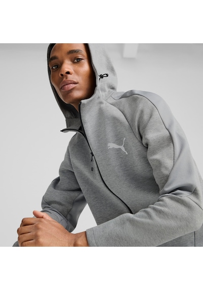 Puma Evostrıpe Erkek Kapüşonlu Üst 681700 03 Gri