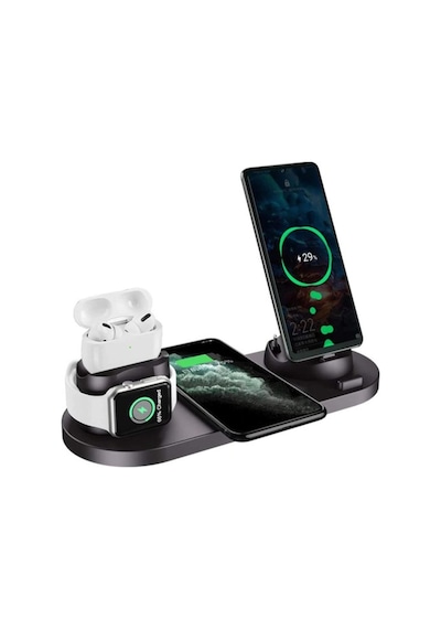 Daytona iOS Iwatch Airpods Apple Uyumlu iPhone Samsung Kablosuz Şarj Standı (487219479)