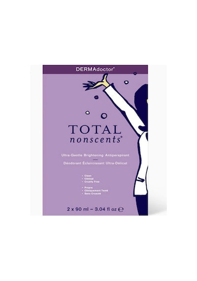 Dermadoctor Total Nonscents Aydınlatıcı Ter Önleyici Değer Paketi 2x90 Ml, Hassas Ciltler Için