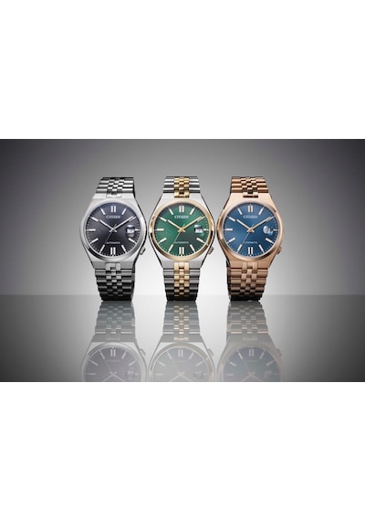 Citizen Tsuyosa 60 Two Tone Nk0024-54x Otomatik Erkek Kol Saati Çok Renkli