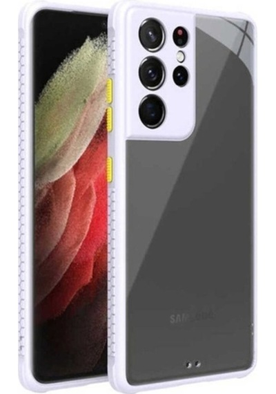 Galaxy S21 Ultra Kılıf Zore Kaff Kapak Mor