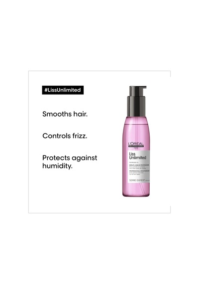 L'oréal Professionnel Paris Serie Expert Liss Unlimited Elektriklenme Karşıtı Ve Yoğun Yumuşaklık Veren Yağ 125m