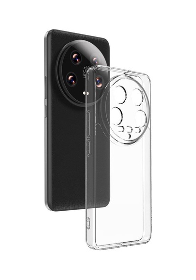 Adige Xiaomi Mi 14 Ultra Kılıf Kamera Korumalı Süper Silikon