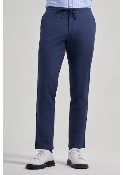 İmza İndigo Mavi Pamuklu Yandan Cepli Casual Comfort Fit Jogger Pantolon 1003250110 İndigo İmza İndigo Mavi Pamuklu Yandan Cepli Casual Comfort Fit Jogger Pantolon 1003250110 İndigo