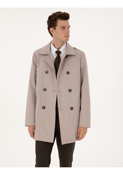Pierre Cardin Erkek Bej Kaban 50313866-vr011 Bej