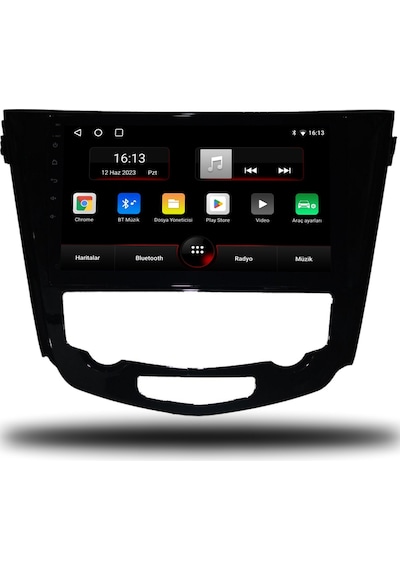 Avaydel Nissan Qashqai Android Carplay Multimedya 2014-2021 Dijital Klima 8GB RAM + 128GB Hafıza + 4 Çekirdek