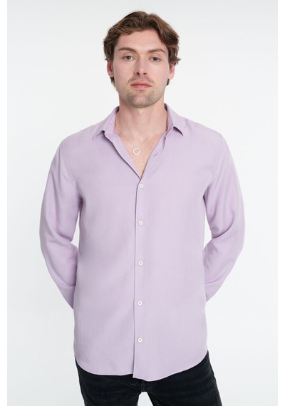 Loft Regular Fit Erkek Gömlek U.kol Lavender Loft Regular Fit Erkek Gömlek U.kol Lavender