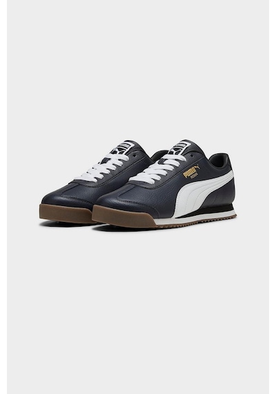 Puma Roma Beyaz Hakiki Deri Erkek Sneaker Lacivert