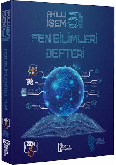 Isem Yayınları 5. Sınıf Akıllı Isem Fen Bilimleri Defteri 2022