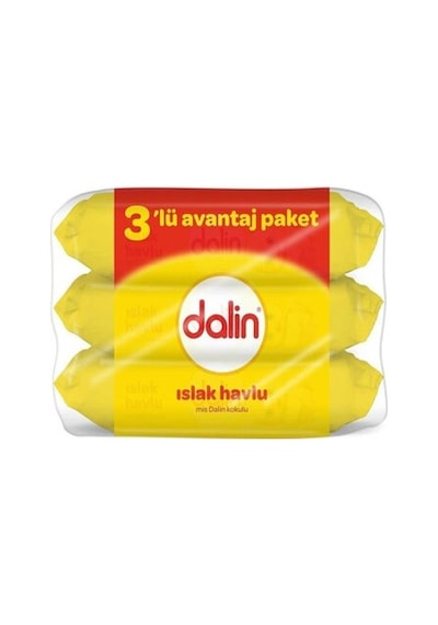 Dalin Avantaj Paket Islak Havlu 3 x 56'lı 168 Yaprak