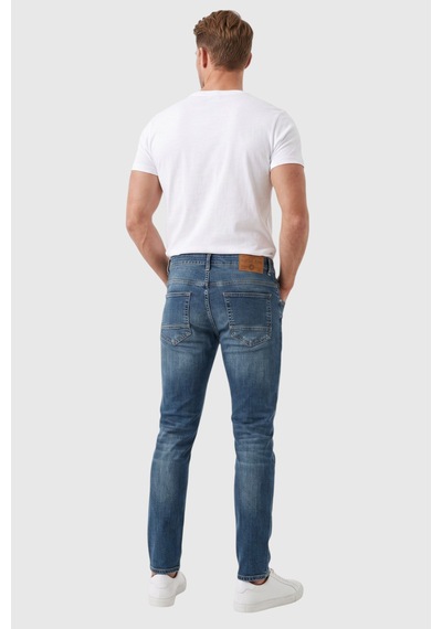 Rizzup Erkek Slim Fit Dar Kesim Likralı Mavi Kot Pantolon Yumuşak Dokulu Esnek Jean 2600692 Rizzup Erkek Slim Fit Dar Kesim Likralı Mavi Kot Pantolon Yumuşak Dokulu Esnek Jean 2600692
