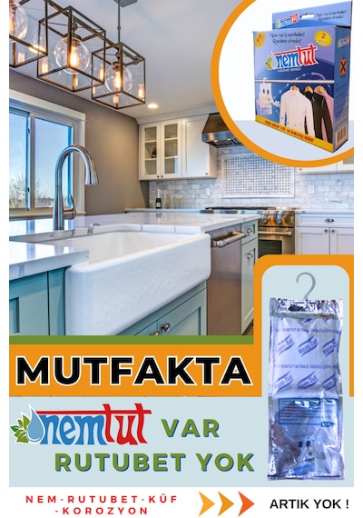 Mutfaklara Özel Gıda Ve Eşyaları Nem Rutubet Ve Buhardan Koruma