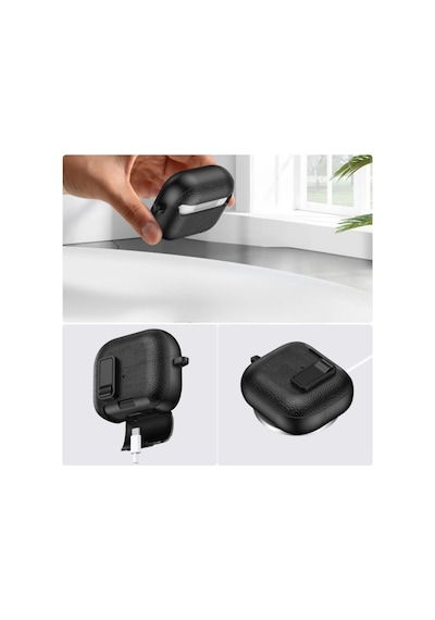 Lexroo Samsung Uyumlu Galaxy Buds 3-pro-3 Fe İçin Guard-stant Kulaklık Kılıfı Çizilme Ve Darbe Önleyici Çok Renkli