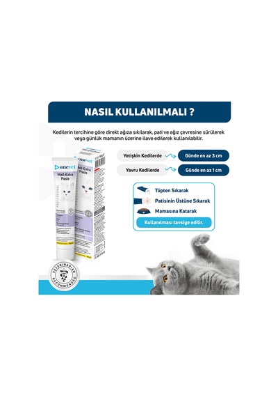 Onevet Kedi Maltı 50 Gr Tüy Yumağı Önleyici Malt Macunu