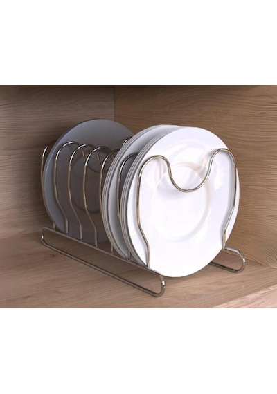 Stile Cucina Tava Ve Tencere Kapağı Düzenleyici, Mutfak Dolabı Organizeri, 300 X 150 X 130 Mm