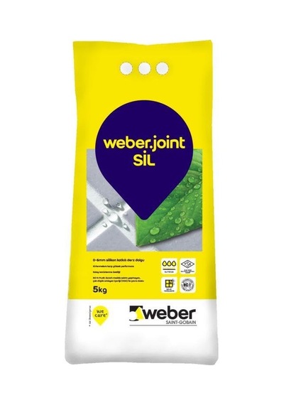 Weber Silikonlu Derz Dolgusu 5 Kg Beyaz 00