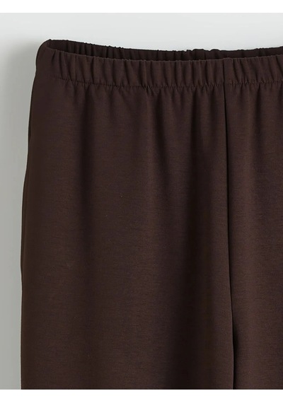 Lc Waikiki Kahverengi Soft Touch Kadın Jogger Eşofman Altı