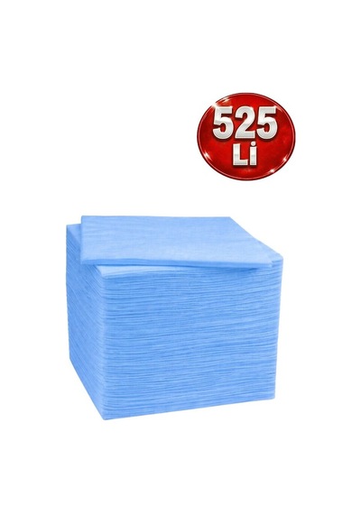 Süper Emici Vip Kağıt Bez Moz88 Mavi 525'li 35 x 40 CM