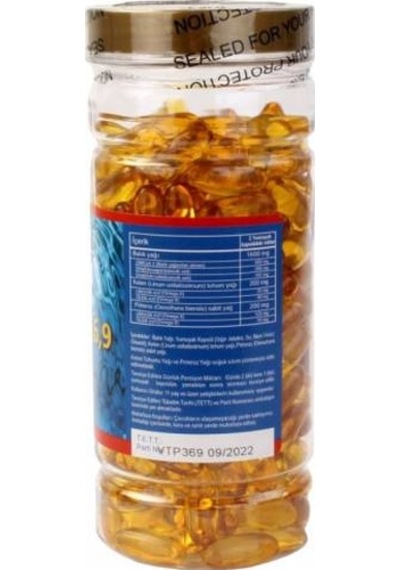 Vitapol Omega 3-6-9 Balık Yağı 3X200 Softgel