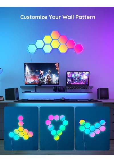 Govee Glide Hexa Light Panels Altıgen Işıklı Paneller