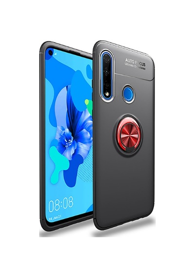Huawei P40 Lite E Kilif Yüzüklü Magnetli Ravel Case 406652826