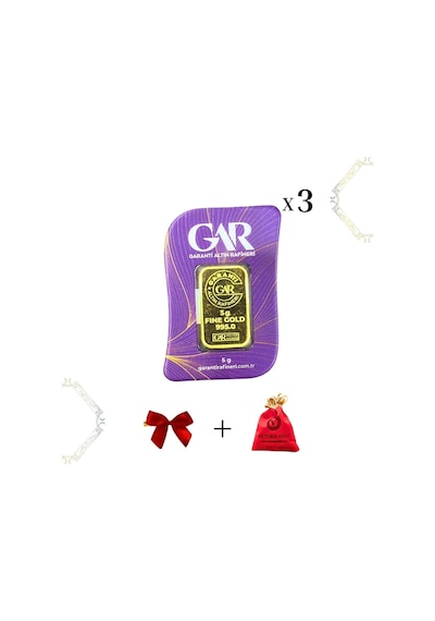 Vıctorıa Gold 3 Adet 5 Gr 24 Ayar 995 Altın