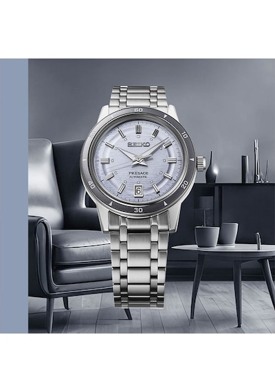 Seiko Srpl73j Presage Automatic Erkek Kol Saati Gümüş