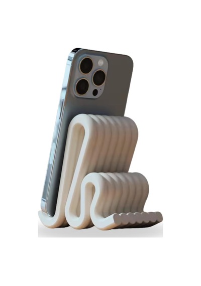 Tr Modern Masaüstü Minimalist Telefon Tutucu - Stand Beyaz Diğer