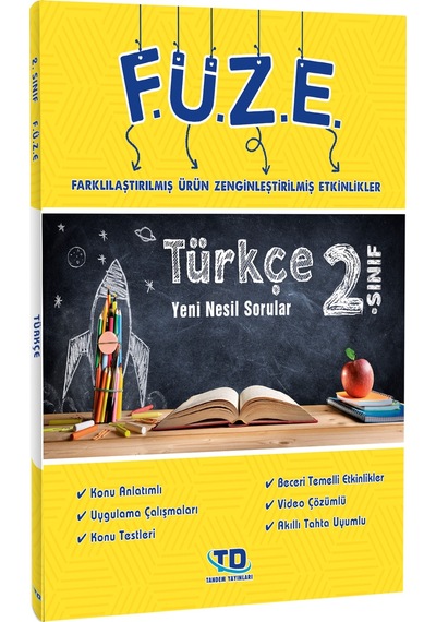 2. Sınıf Füze Türkçe Konu Anlatımlı Soru Bankası