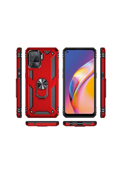 Oppo Reno 5 Lite Kilif Zirhli Standli Miknatisli Tank Kapak 463554235