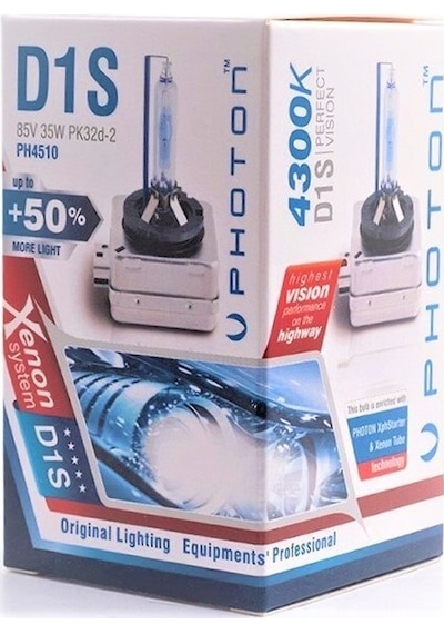 Photon D1S Xenon Ampul 4300K +%50 Fazla Işık