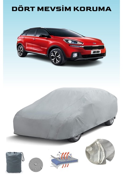 Gri Kia Kx3 Araba Brandası, Oto Örtüsü, Araba Çadırı Gri