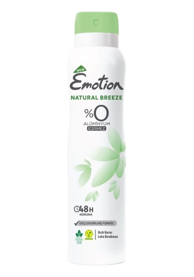Emotion Natural Breeze Kadın Deodorant 150 Ml 6 Adet