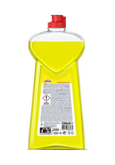 Sıvı Bulaşık Deterjanı Limon Kokulu, 1200 Ml