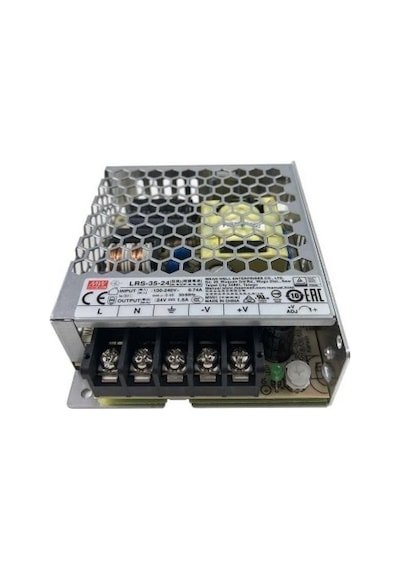 Mean Well Lrs-35-24 24vdc 1.5a 36w Güç Kaynağı Gri