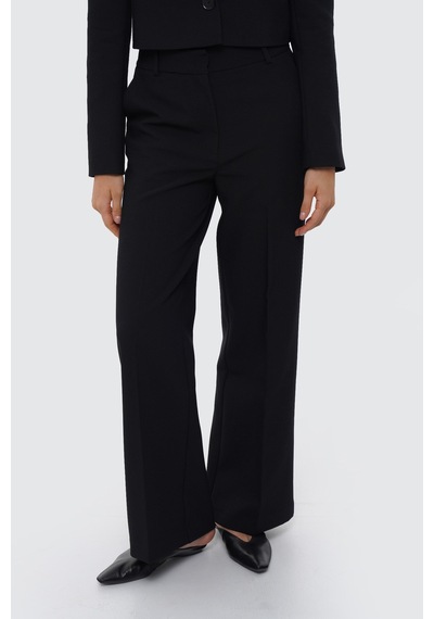 Kadın Siyah Slim Fit Basic Pantolon