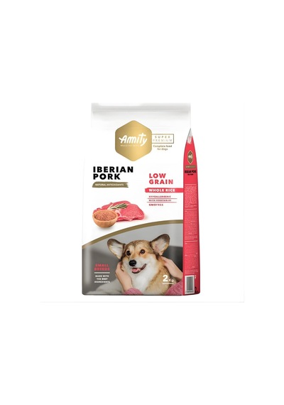 Amity Super Premium İberya Domuzlu Düşük Tahıllı Küçük Irk Yetişkin Köpek Maması 2 Kg