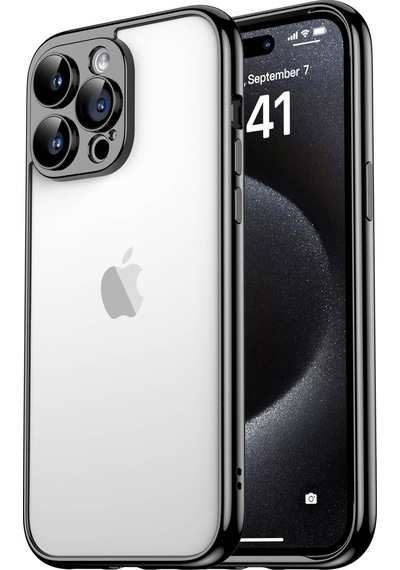 Apple Uyumlu iPhone 15 Pro Max Zore Kamera Korumalı Bontez Bumper-gümüş Gümüş Gümüş
