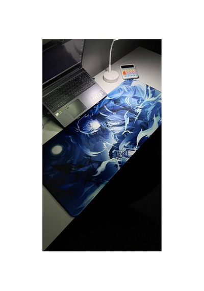 Flins Genshin Impact Anime Oyuncu V2 - 90x40 Xxl Gaming Mouse Pad Fare Altlığı