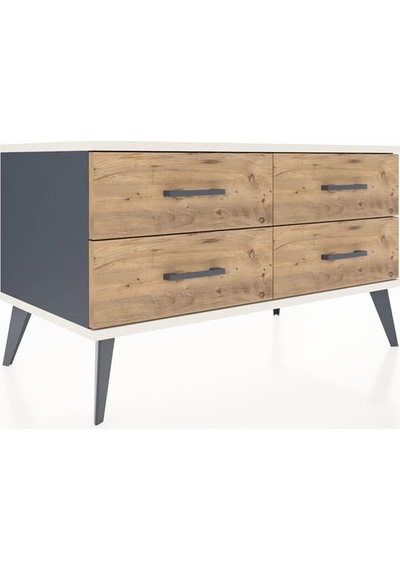 Hyperion Şifonyer 4 Raflı 88x44x48 Antrasit-aytaşı/çam Aytaşı/çam Hyperion Şifonyer 4 Raflı 88x44x48 Antrasit-aytaşı/çam Aytaşı/çam