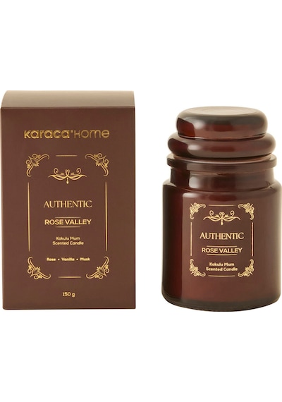 Karaca Home Authentic Serisi Rose Valley Kokulu Mum Kahverengi
