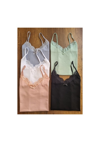 Demirsa Boutique Kadın 5'li Paket Dantelli Pamuklu İp Askılı Atlet Mavi, Yeşil, Pudra, Siyah, Beyaz Mavi-pudra-yeşil-siyah-beyaz5 Demirsa Boutique Kadın 5'li Paket Dantelli Pamuklu İp Askılı Atlet Mavi, Yeşil, Pudra, Siyah, Beyaz Mavi-pudra-yeşil-siyah-beyaz5