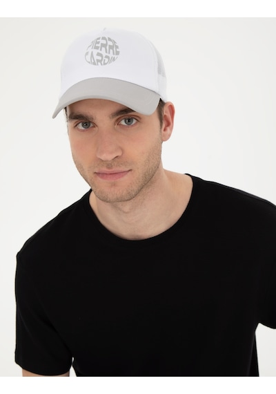 Pierre Cardin Erkek Beyaz Şapka 50308157-600 Beyaz