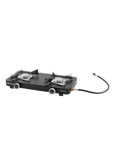 Outwell Asama Duo Burner Portatif İkili Kamp & Karavan Ocağı Siyah