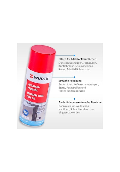 Würth Paslanmaz Bakım Spreyi 0893121 028 12 Diğer