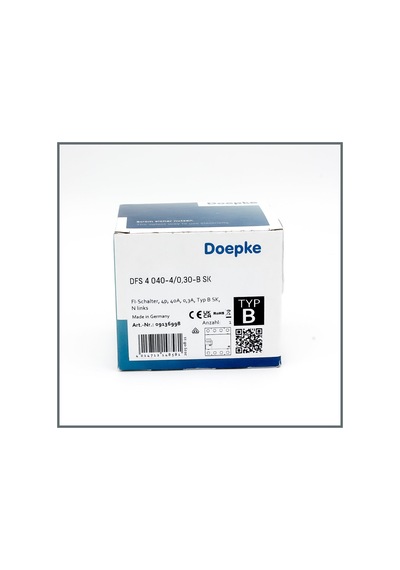 Doepke 4x40a Rccb 300ma B Tipi Kaçak Akım Rölesi Sk